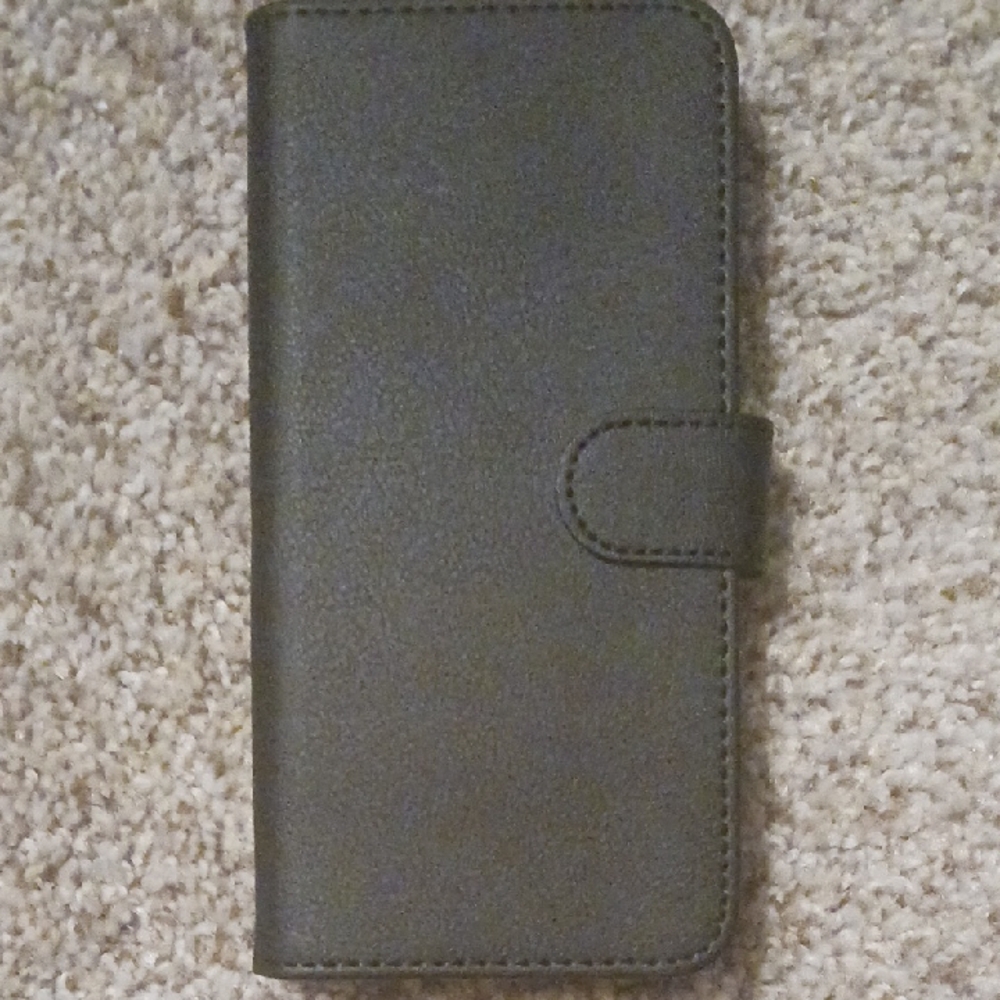 Flip Wallet Case w/Stand for Samsung Galaxy S9, Black